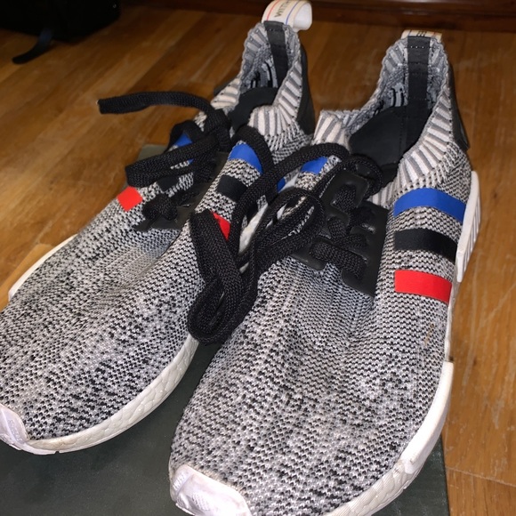 NMD_R1 Primeknit 'Tri Color' *WORN ONCE* - Picture 2 of 7